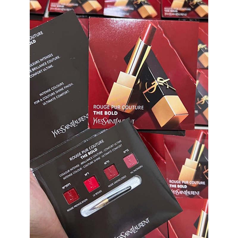 Son YSL Rouge Pur Couture The Bold  Kèm Cọ