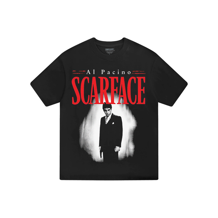 Áo Thun SCARFACE basic ĐEN