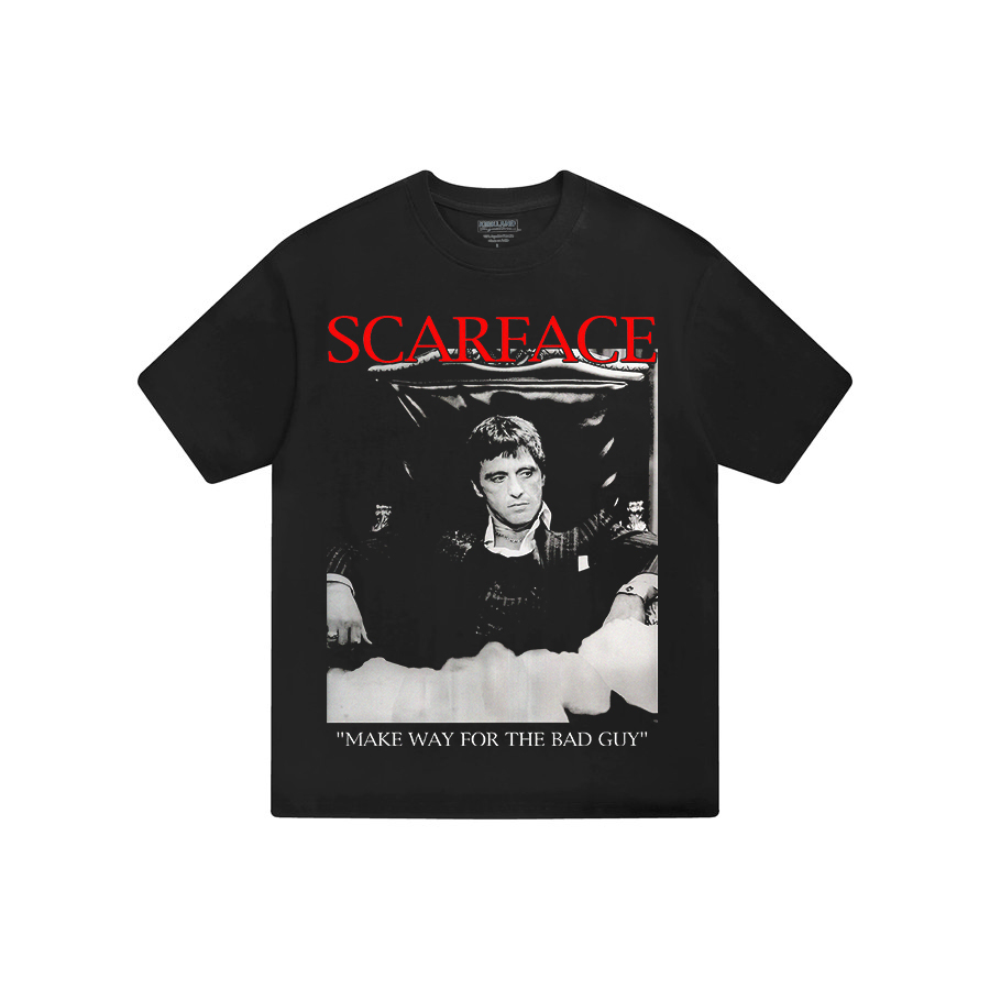 Áo Thun SCARFACE basic ĐEN