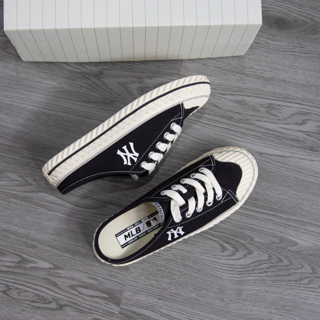 Giày MLB Playball Origin Mule màu Đen Chính Hãng