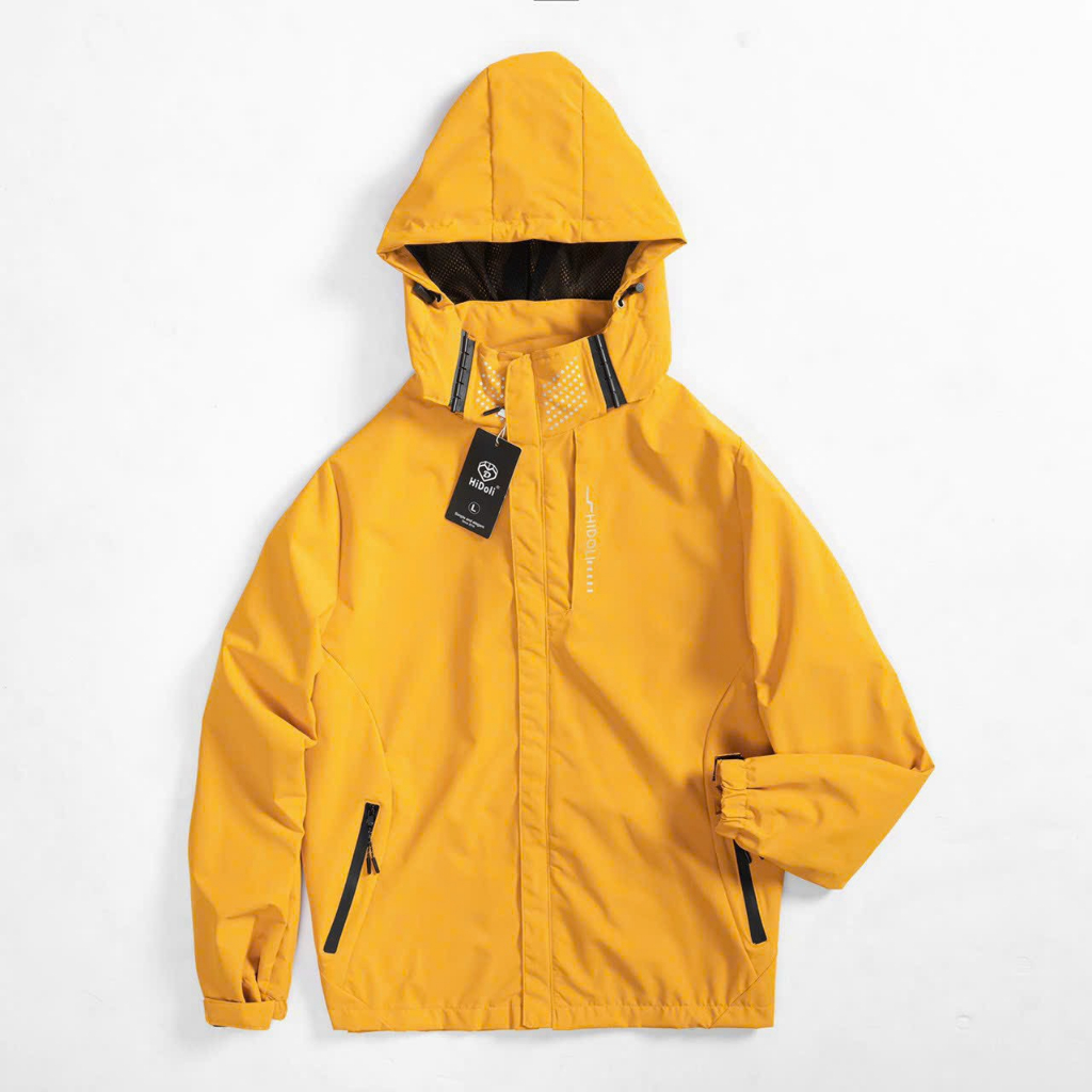 Áo khoác gió cao cấp 2 lớp, chống nước,chống gió, ngăn tia UV tuyệt đối thời trang nam MENSWEAR