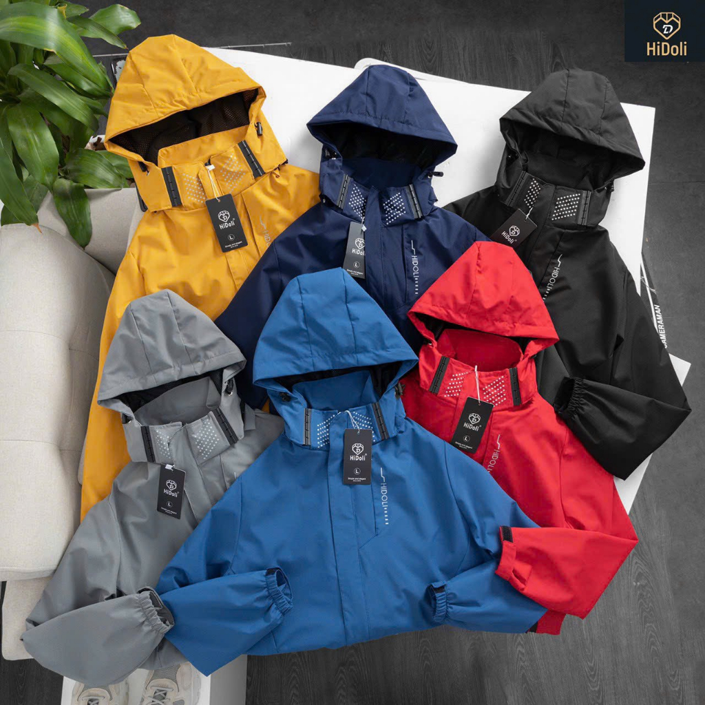 Áo khoác gió cao cấp 2 lớp, chống nước,chống gió, ngăn tia UV tuyệt đối thời trang nam MENSWEAR
