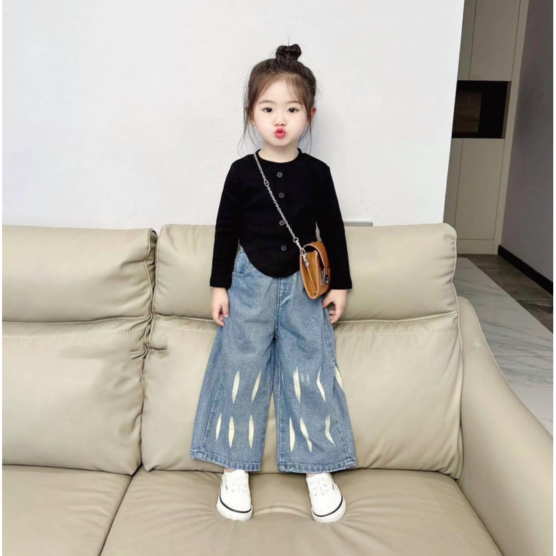 Set áo tăm quần xuông bé