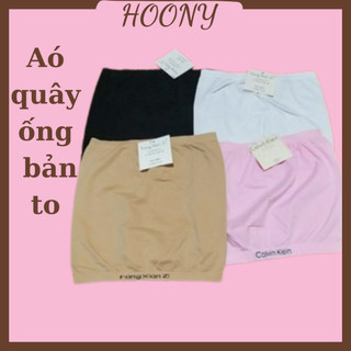 Áo quây ống chất co giãn bốn chiều bản to dành cho nữ HOONY 4011