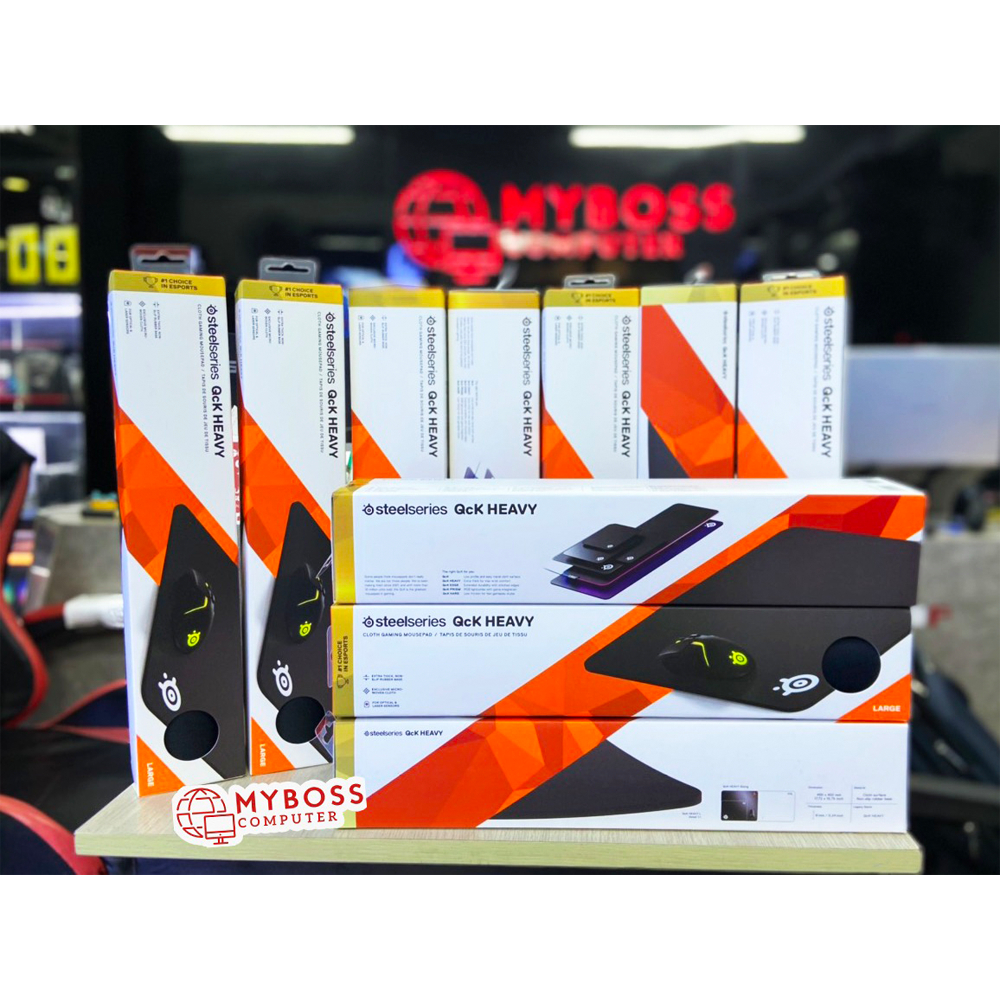 [HÀNG CHÍNH HÃNG] Bàn Di Chuột Gaming Steelseries QCK Heavy Large 45cm x 40cm x 6mm - Thương Hiệu Đan Mạch Huyền Thoại