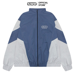 SWE - Áo Khoác unisex S WINDBREAKER JACKET vải dù hai lớp khóa kéo không nón thời trang chính hãng