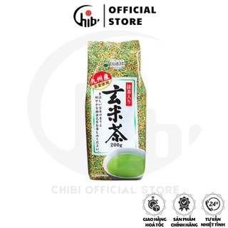 Trà xanh gạo lứt rang nhật bản kunitaro gói 200g