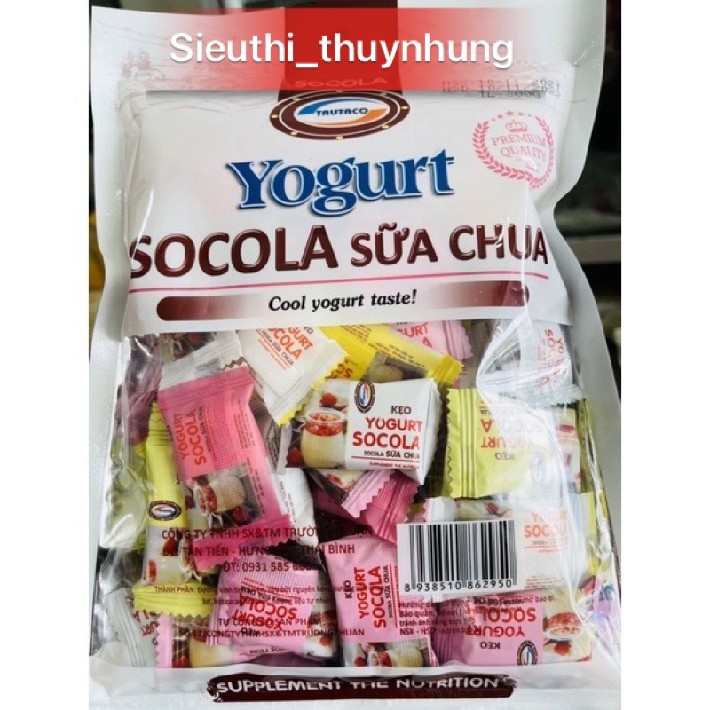 Kẹo Yogurt Socola Sữa Chua Túi 300G