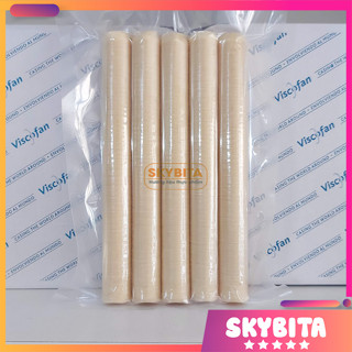 Combo 5 cuộn vỏ xúc xích collagen, vỏ làm lạp xưởng, vỏ collagen viscofan NDX/NDXC đường kính vỏ từ 21-28mm