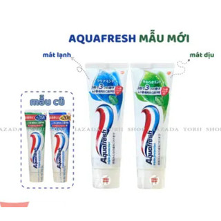 [MẪU MỚI 2023] KEM ĐÁNH RĂNG AQUAFRESH NỘI ĐỊA NHẬT (2 LOẠI) -  TUÝP 140GR