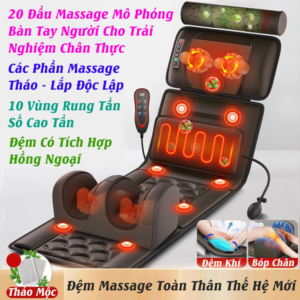 Đệm massage toàn thân, nệm mat xa tại nhà