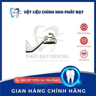 Mắc cài răng 6 - 7 mở nắp sẵn
