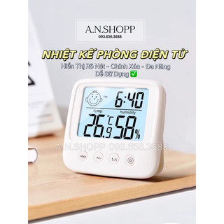 Nhiệt Kế Phòng Điện Tử Đa Năng ( TẶNG PIN )