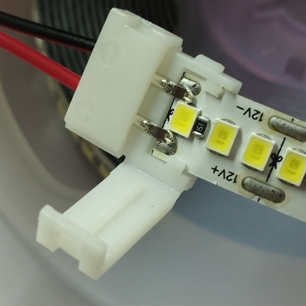 Kẹp Nối, Đầu Nối Dây Led 12v bản 8mm 10mm, đầu ghim led dây 8mm 10mm