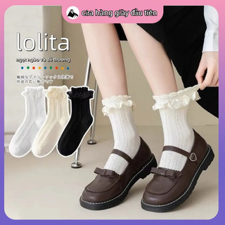 Vớ nữ phong cách Lolita mới, ngọt ngào và dễ thương, thoáng khí và thoải mái