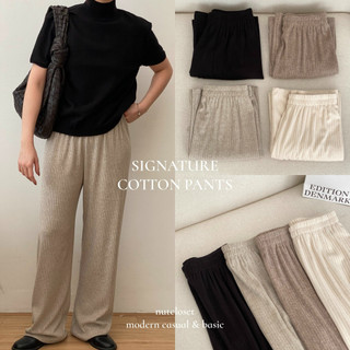 Nutcloset - quần nỉ cạp chun ống suông 507_q0300