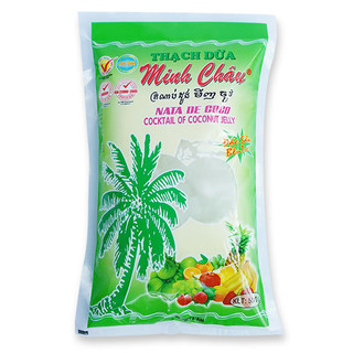 Thạch dừa Minh Châu bịt 500gram thơm ngon hảo hạn