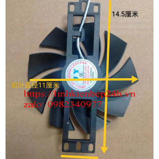Quạt bếp từ siêu mát sải cánh 11cm công xuất tải 3000-5000w
