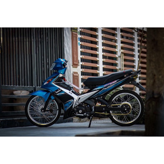 Tem rời exciter 2010 zin full đen phối xanh bạc
