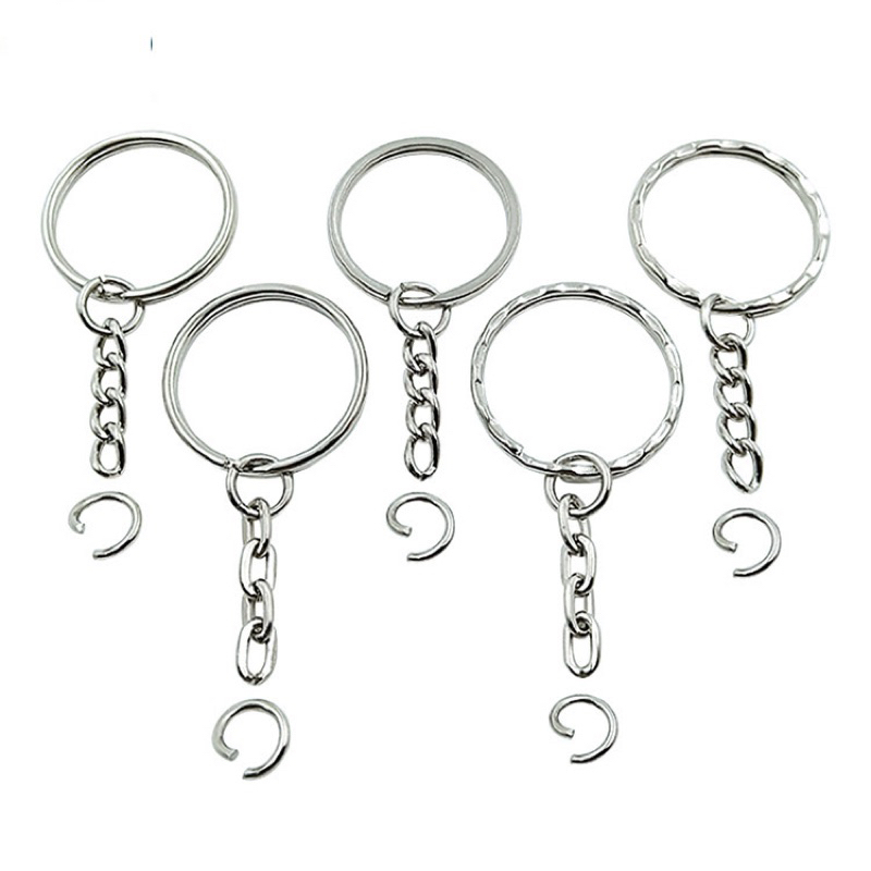 Set 10 Khoen Móc Móc Khoá Trơn Handmade Tiệm Thanh Xuân