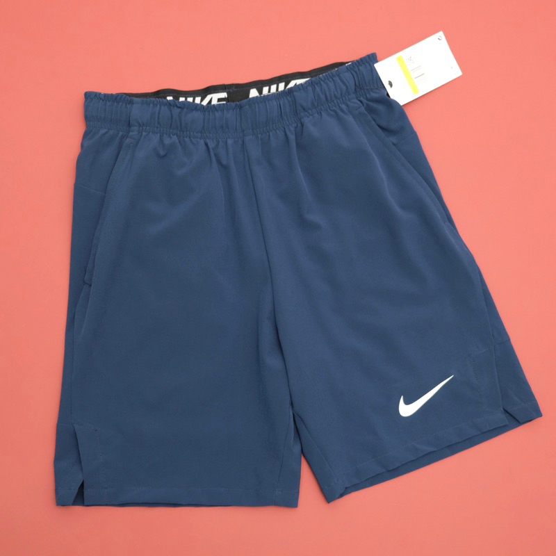 Quần Short Thể Thao NK Flex Woven Training Xanh Than - CU4946-451