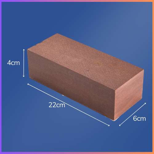 Đá Mài Bùn Tự Nhiên Tây Bắc Độ Mịn Cao Kích Thước 22x6x4cm 500grit Tiện Dụng