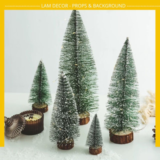 Cây thông Noel mini để bàn trang trí giáng sinh