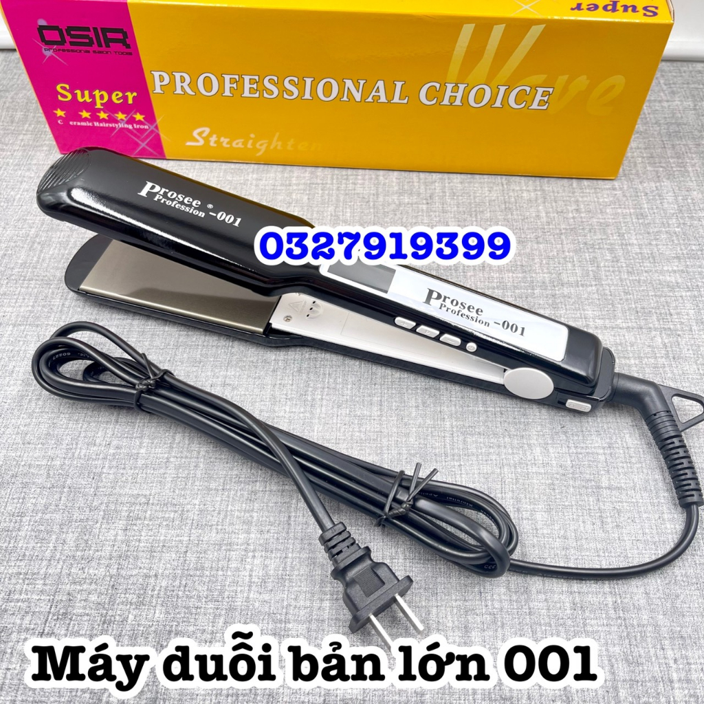 ✅freeship✅ Máy duỗi tóc chuẩn Salon bản lớn PROSEEE 001