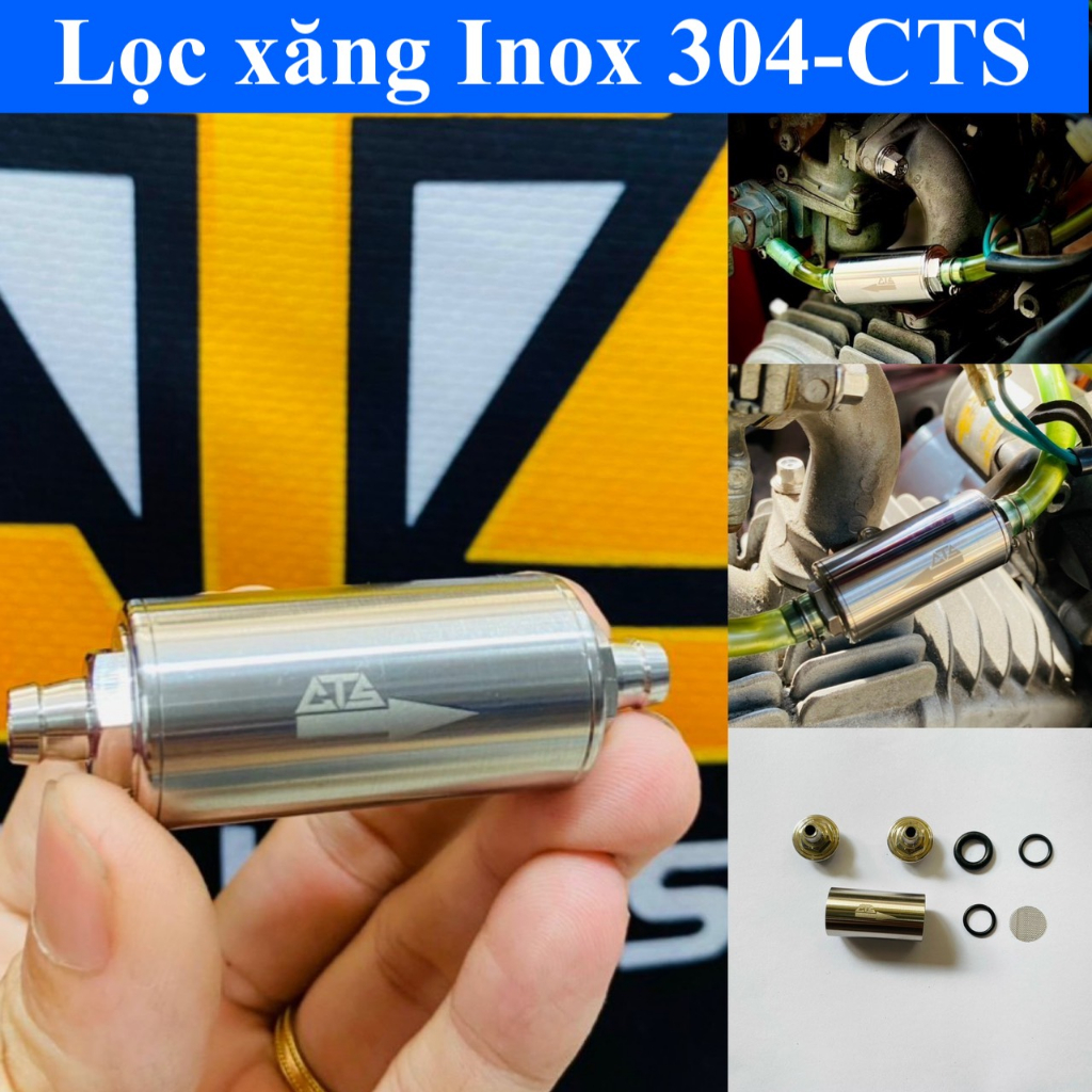 Lọc xăng Inox 304 - CTS