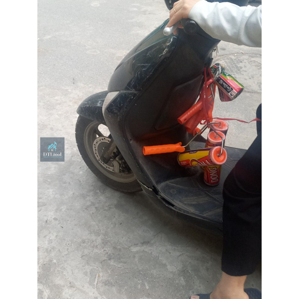 Rulo, Lô lăn sơn dầu, Lu lăn sơn Epoxy - Lu Lâm Châu 8cm