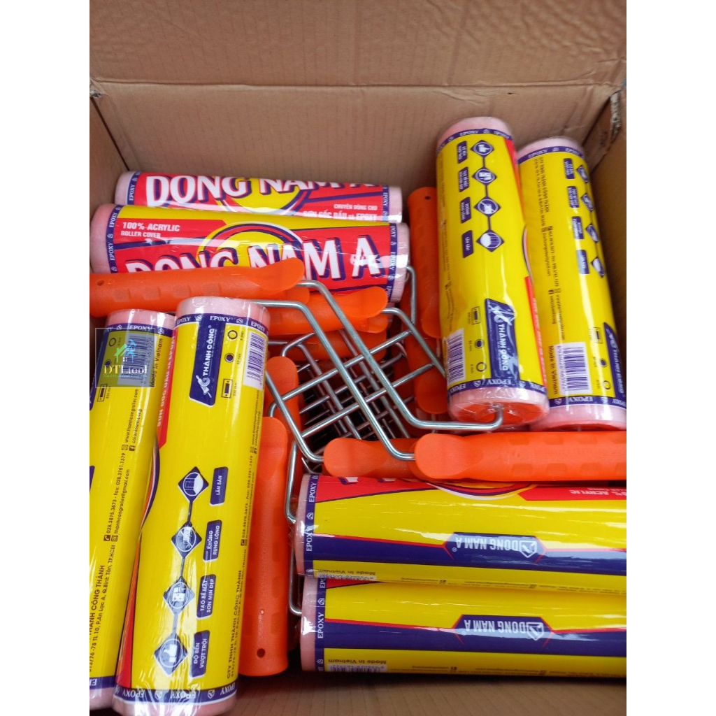 Rulo, Lô lăn sơn dầu, Lu lăn sơn Epoxy - Đông Nam Á 25cm