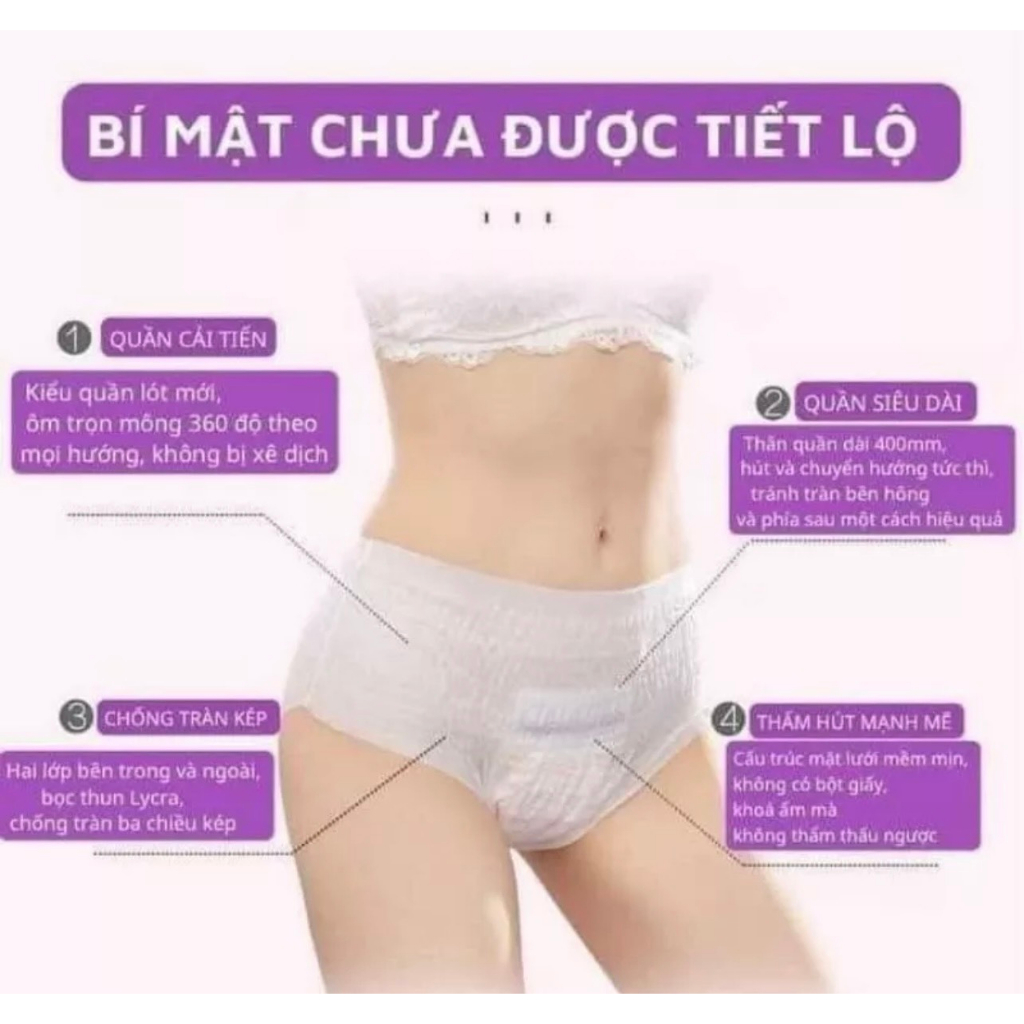 Gói 10 băng vệ sinh dạng quần Miobuss siêu thấm hút cho mẹ đi sanh, đi du lịch… CarynShop