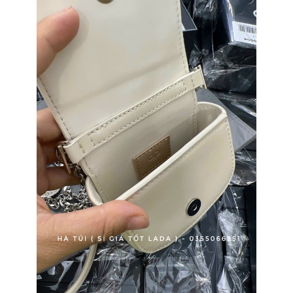 Túi mini nhỏ Pe dro đeo chéo dáng bầu số 8