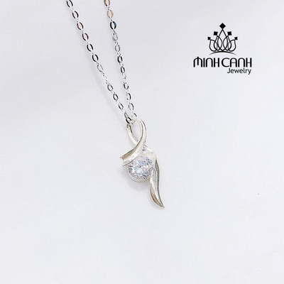 Dây Chuyền Bạc Ngọn Gió Yêu Thương - Minh Canh Jewelry