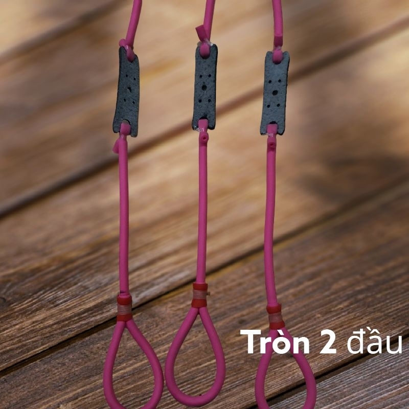 Dây tròn 1 chơi bi ná cao su màu ngẫu nhiên