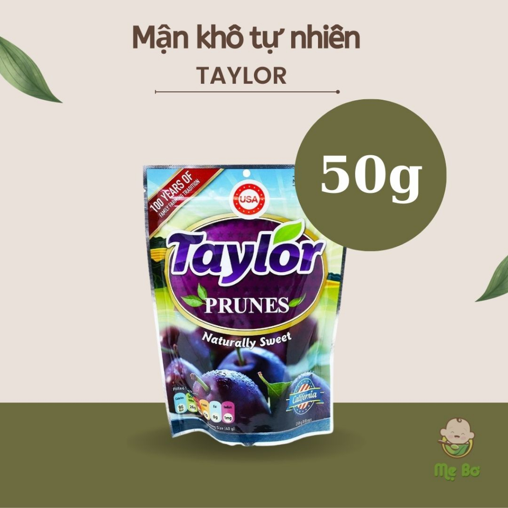 MẬN KHÔ TỰ NHIÊN TAYLOR