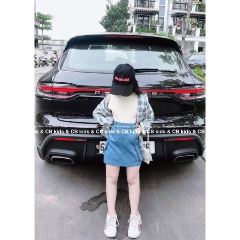 Sét sơ mi bé gái