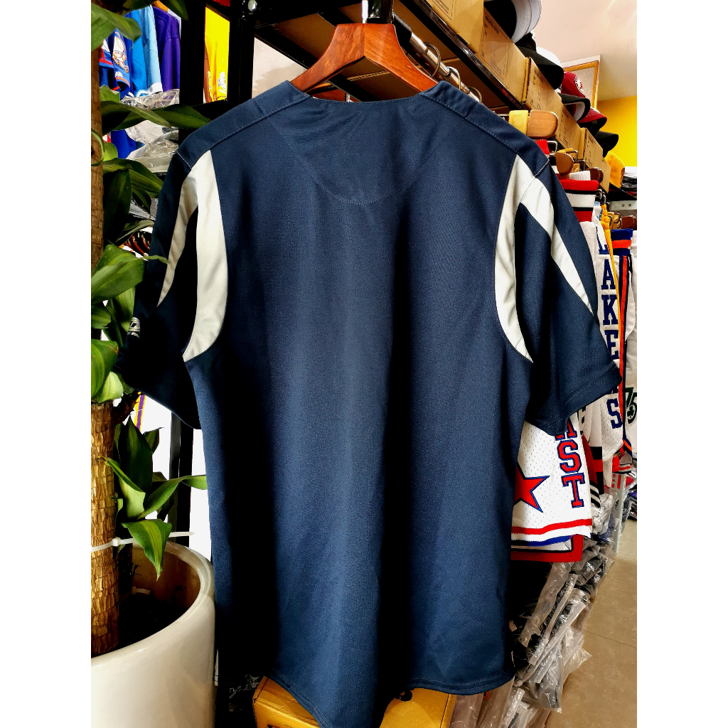 Áo bóng chày jersey hiphop kpop Thun ba lỗ unisex nam nữ big over size thể thao gym Áo bóng rổ