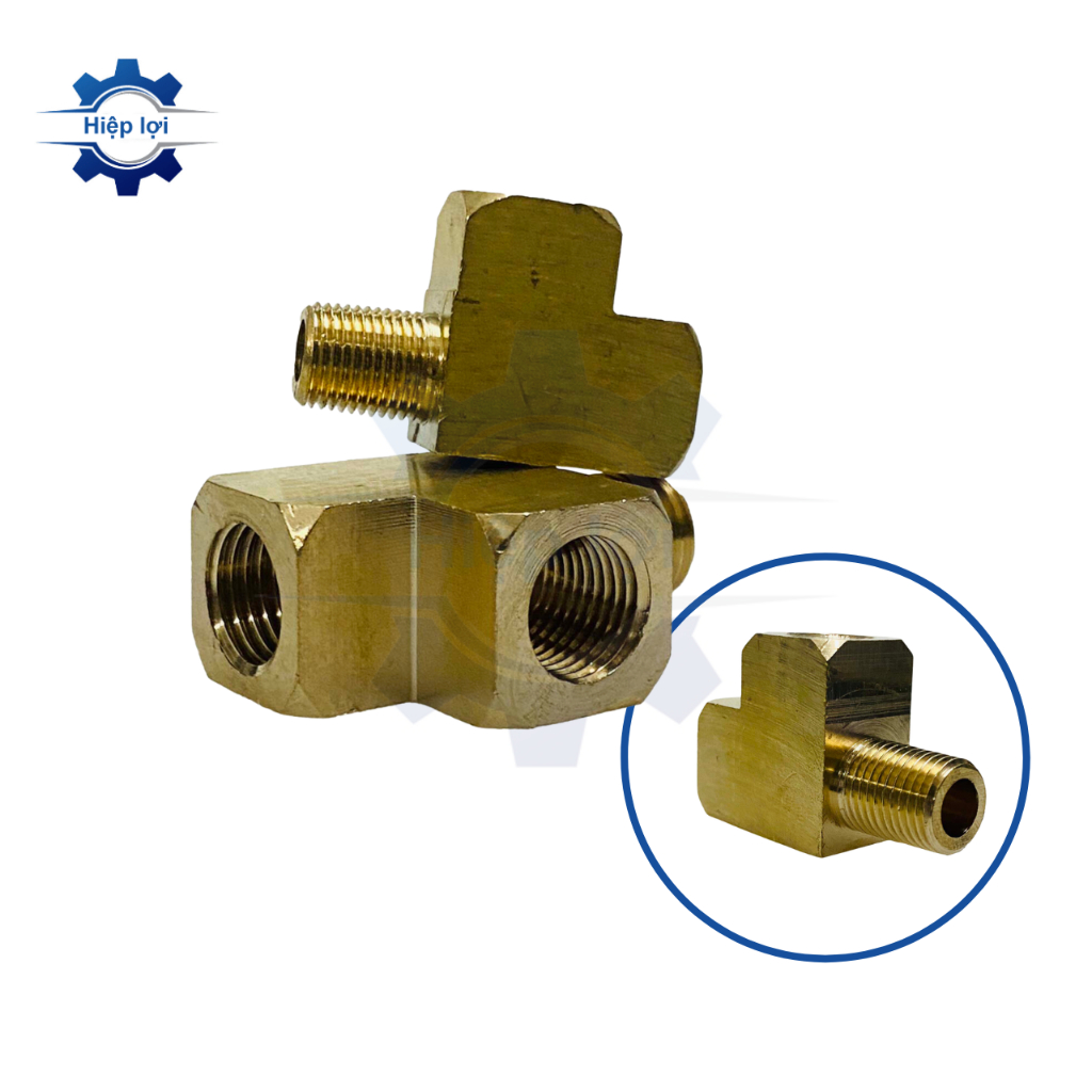 Tê Xéo Thau - Ngã Ba Ren Trong Ren Ngoài Hong Đồng Thau