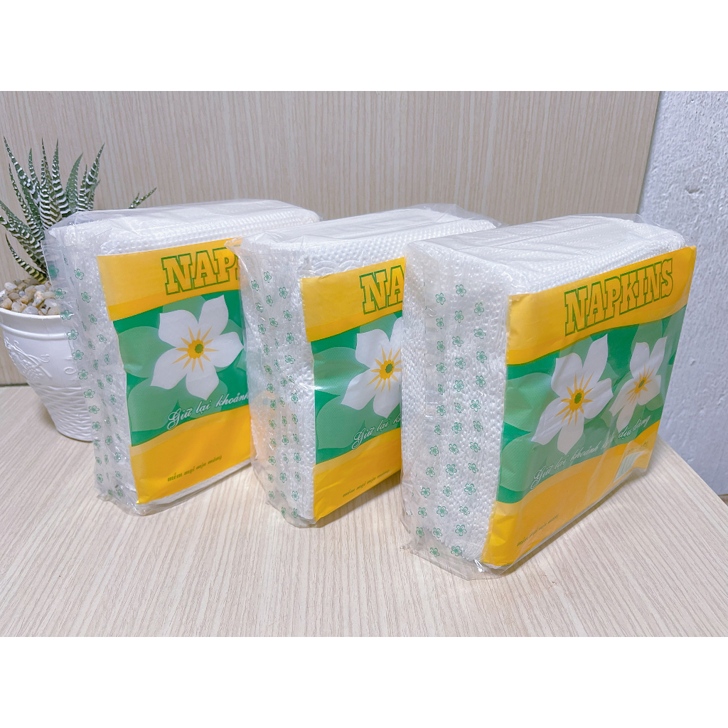 40 Gói Giấy Vuông Bông Mai Giá Rẻ