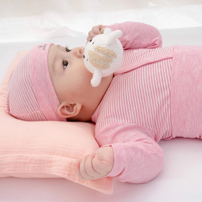 Bubaby Bộ sơ sinh dài tay cài giữa Joyful - BU Siro BSR110200