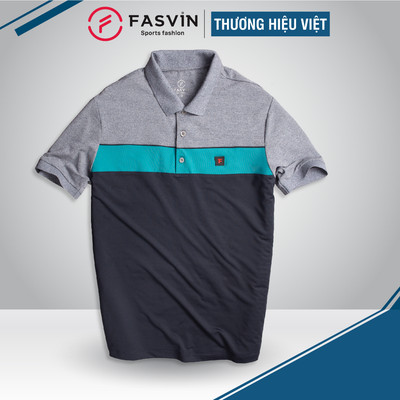 Áo polo thể thao nam Fasvin PL21459.HN cổ bẻ co giãn thoải mái