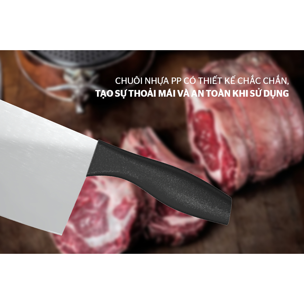 Bộ dao 3 chiếc Eco Family Sunhouse KS-KN3E1 Chính hãng. Dao thái, dao gọt.