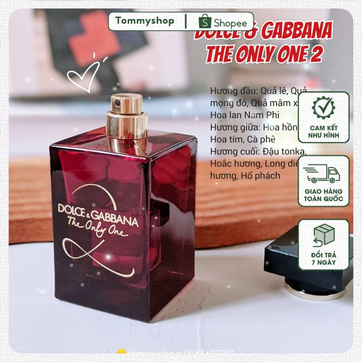 10ML | Nước hoa nữ DG The Only One 2