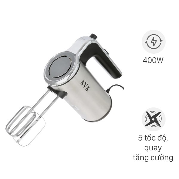 Máy đánh trứng trộn bột AVA HM-168B  BẢO HÀNH 12 THÁNG CHÍNH HÃNG