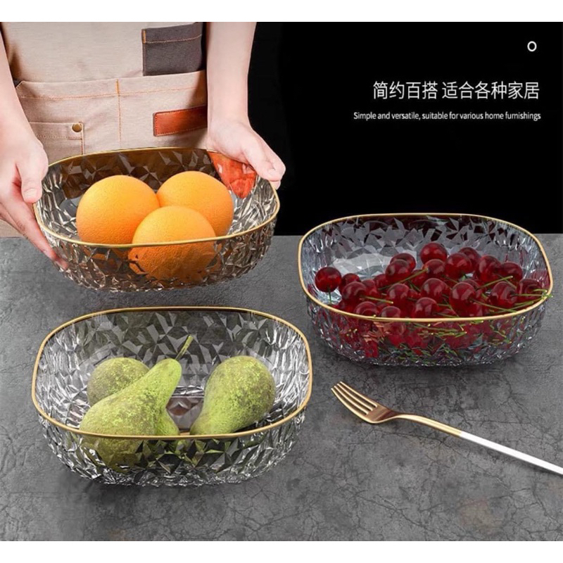 Set 3 đĩa đựng trái cây
