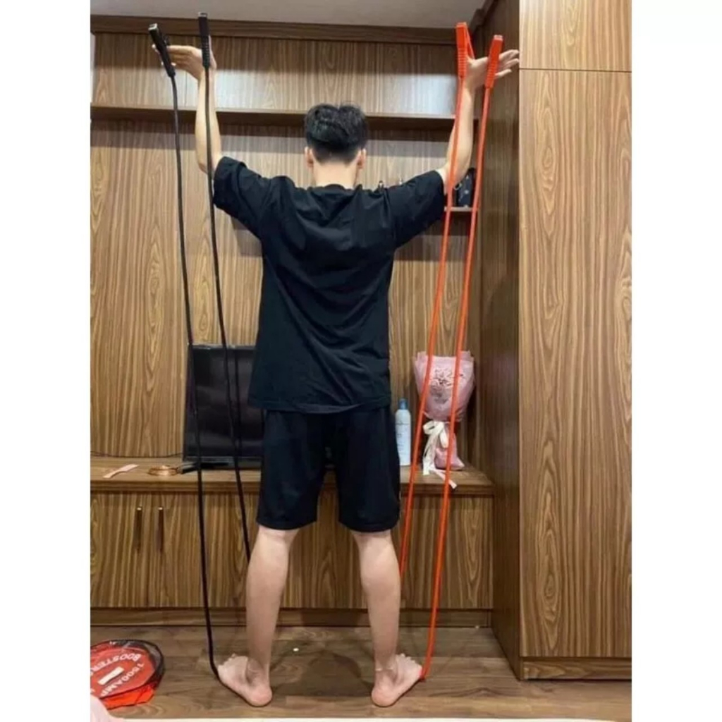 Dây Câu Bình Ắc Quy Ô Tô  - Dây Câu Bình Điện Ắc Quy Ô Tô dài 4 Mét - Dây Kích Bình Ắc Quy Ô Tô