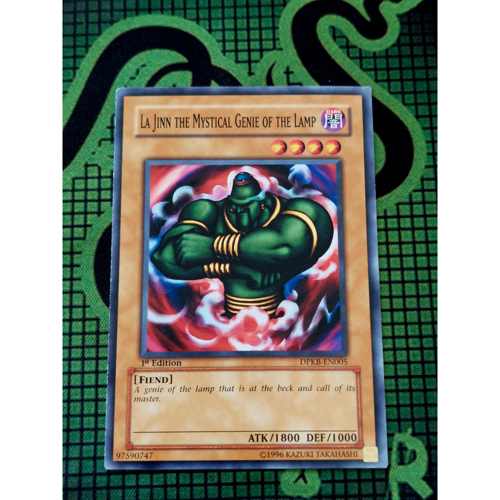 Thẻ Bài Mint90 Yugioh Monster  La Jinn the Mystical Genie of the Lamp