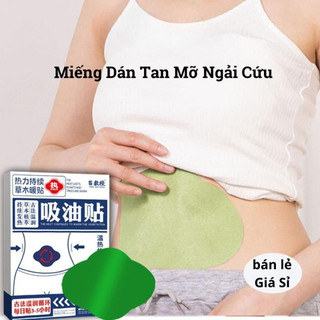 Miếng dán tan mỡ bụng giảm mỡ bụng, bắp tay, bắp chân, dán tan mỡ giảm béo giảm cân đốt cháy mỡ thừa đông y hiệu quả