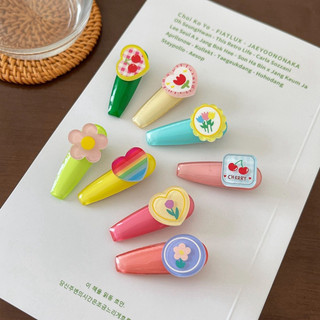 Kẹp tóc nhựa mini màu sắc đáng yêu cho mọi lứa tuổi